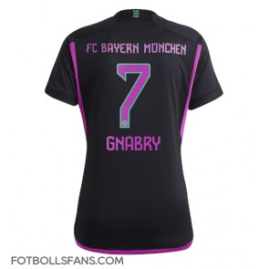 Bayern Munich Serge Gnabry #7 Replika Bortatröja Damer 2023-24 Kortärmad